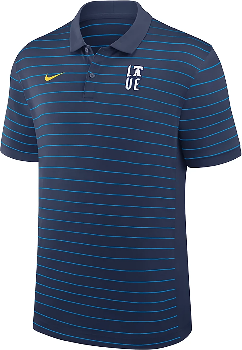 Nike Men's Philadelphia Phillies AC City Connect Victory Striped Polo Shirt