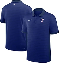 Nike Men's Texas Rangers AC Victory Striped Polo Shirt