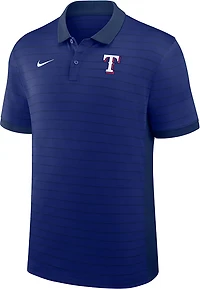 Nike Men's Texas Rangers AC Victory Striped Polo Shirt