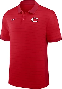 Nike Men's Cincinnati Reds AC Victory Striped Polo Shirt