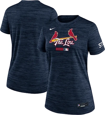 Nike Women's St. Louis Cardinals AC Velocity Short Sleeve T-shirt