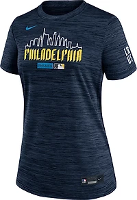 Nike Women's Philadelphia Phillies AC Velocity Short Sleeve T-shirt
