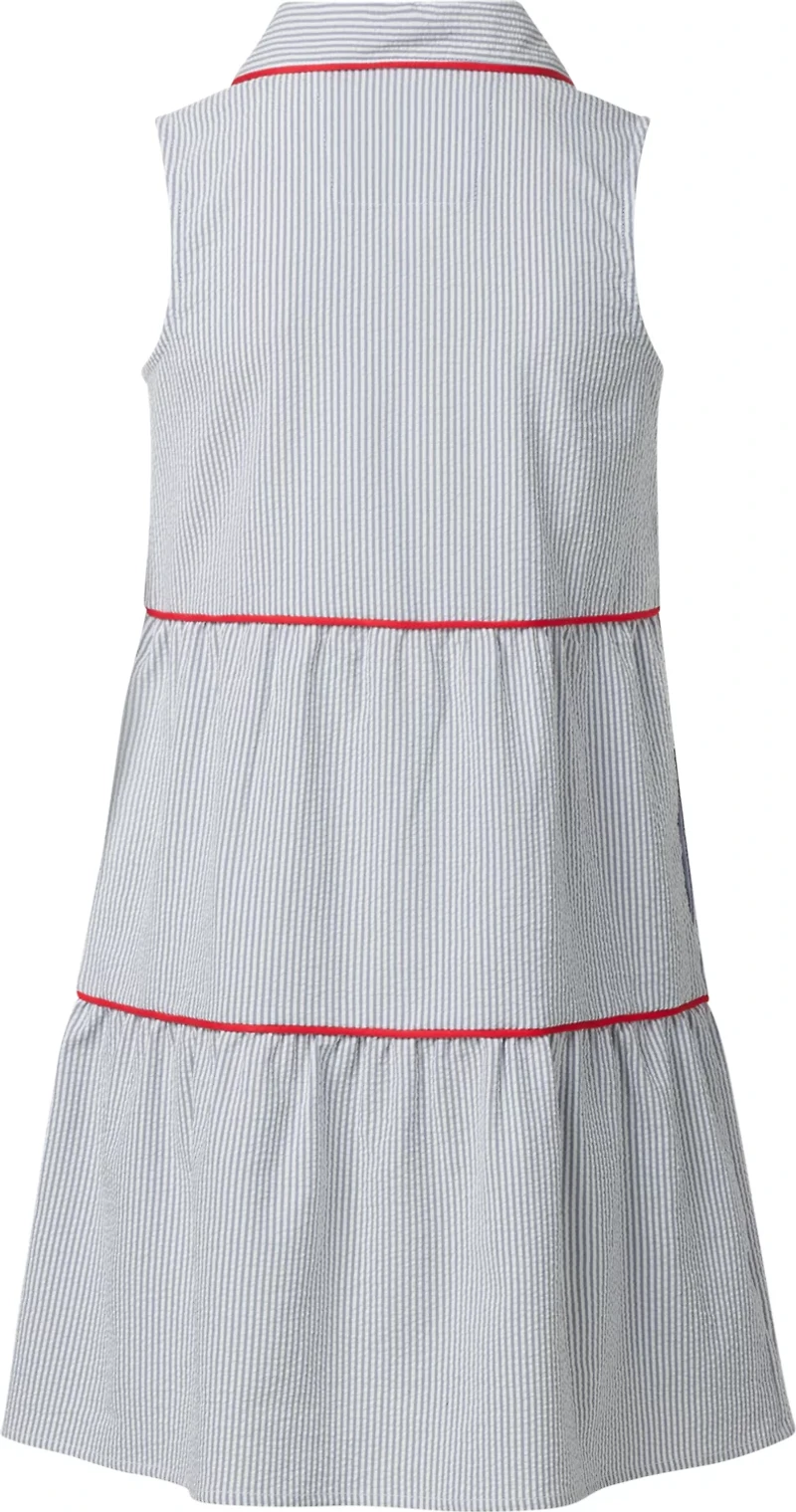 Magellan Outdoors Girls' Southern Summer Americana Seersucker Dress