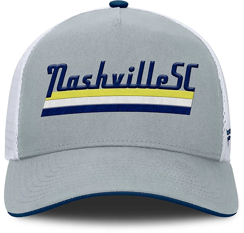 Fanatics Nashville SC Knuckle Structured 5-Panel Meshback Hat