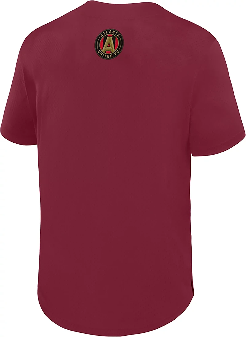 Fanatics Men’s Atlanta United FC Button Down Fashion Jersey