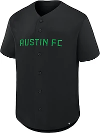 Fanatics Men’s Austin FC Button Down Fashion Jersey
