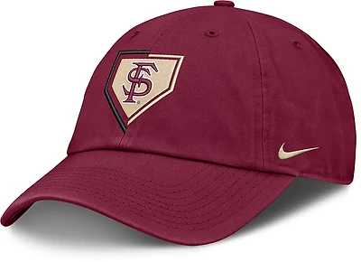 Nike Florida State University Home Plate Primetime Unstructured Cap