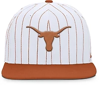 Nike Men's University of Texas Pro Primetime Baseball Pinstripe Snapback Cap