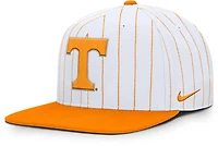 Nike Men's University of Tennessee Pro Primetime Baseball Pinstripe Snapback Cap