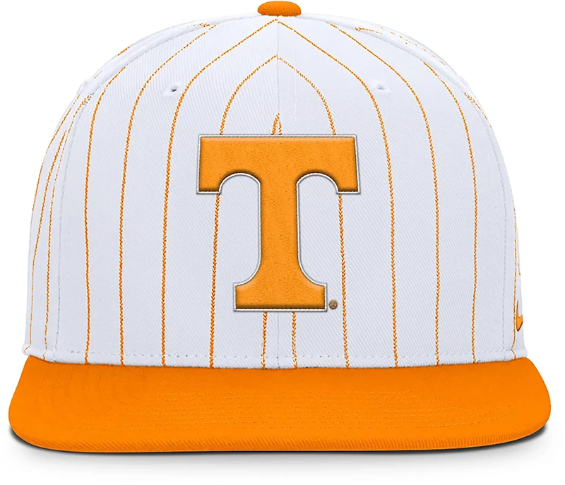 Nike Men's University of Tennessee Pro Primetime Baseball Pinstripe Snapback Cap