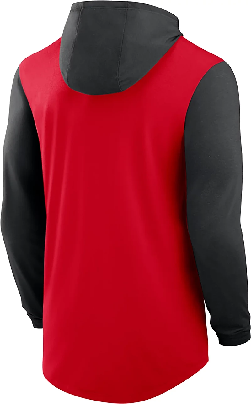 Nike Men's Ohio State Buckeyes Legacy Hooded Long Sleeve T-shirt