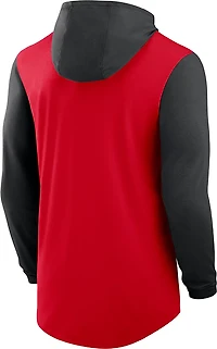 Nike Men's Ohio State Buckeyes Legacy Hooded Long Sleeve T-shirt