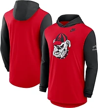 Nike Men's Georgia Bulldogs Legacy Hooded Long Sleeve T-shirt