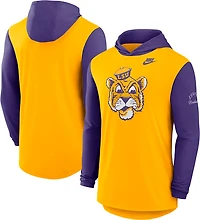 Nike Men's LSU Tigers Legacy Hooded Long Sleeve T-shirt