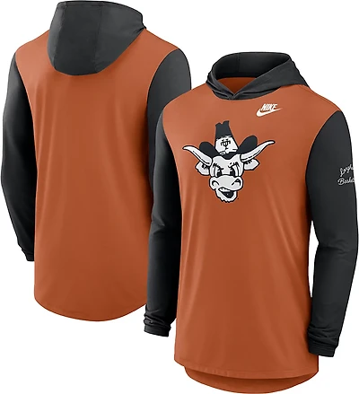 Nike Men's Texas Longhorns Legacy Hooded Long Sleeve T-shirt