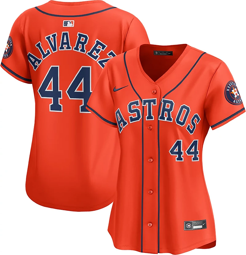 Nike Women's Astros Alvarez ALT 1 Limited Player N&N Jersey