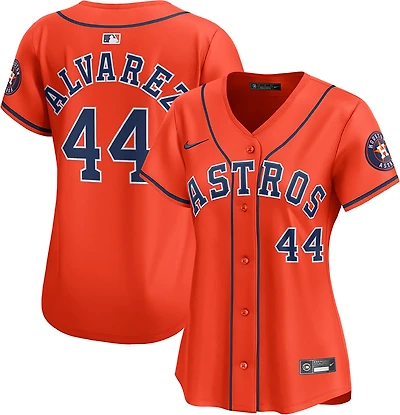 Nike Women's Astros Alvarez ALT 1 Limited Player N&N Jersey