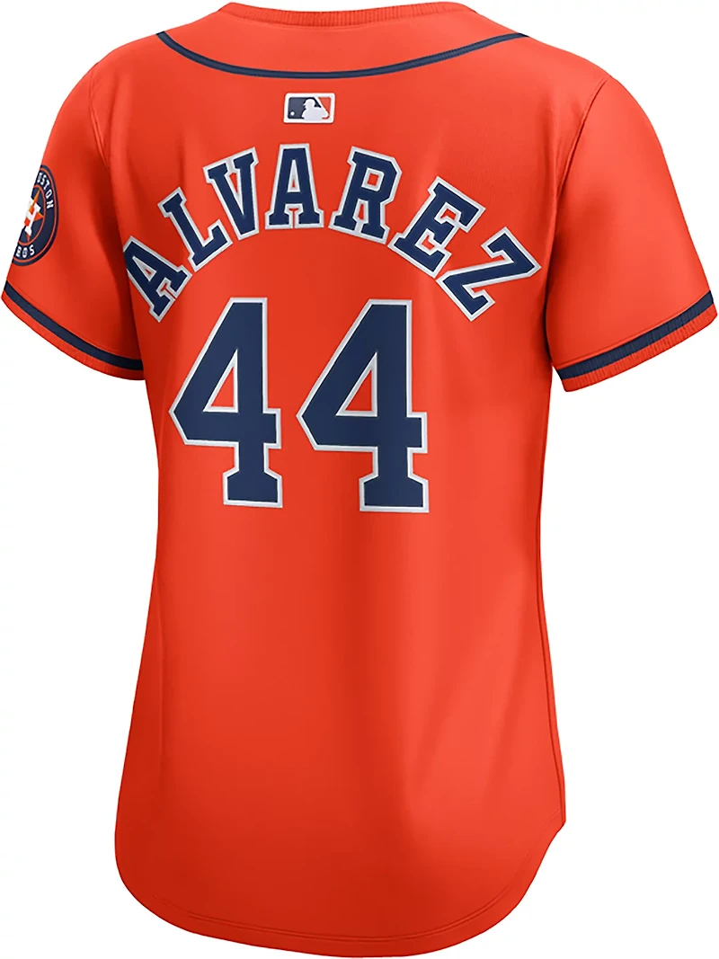 Nike Women's Astros Alvarez ALT 1 Limited Player N&N Jersey