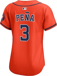 Nike Women's Astros Pena ALT 1 Limited Player N&N Jersey
