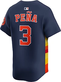 Nike Men's Astros Pena ALT 2 Limited Player N&N Jersey