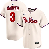 Nike Men's Phillies B. Harper ALT 3 Limited Player N&N Jersey