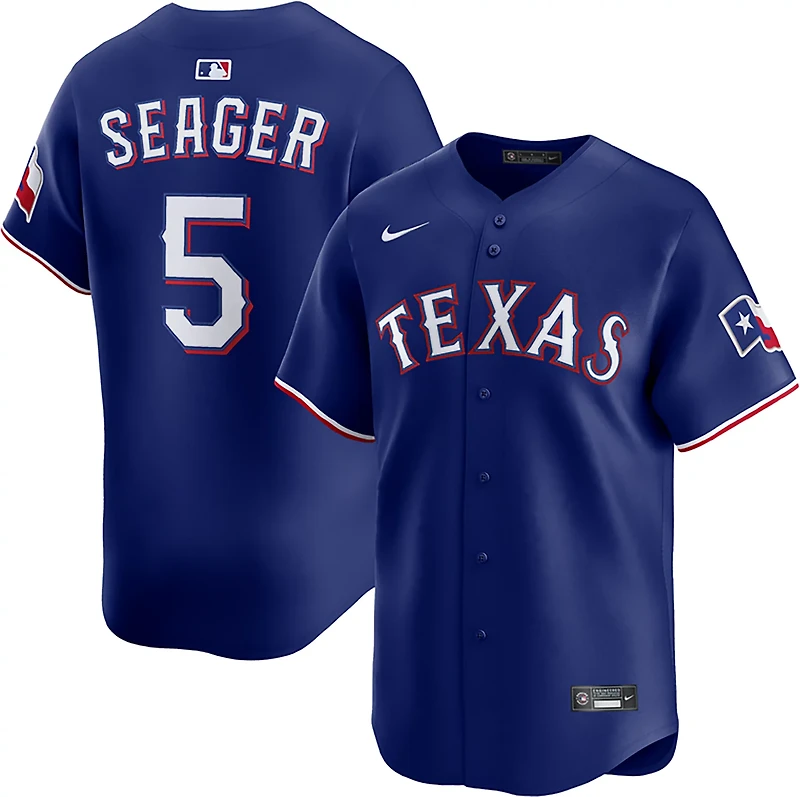 Nike Men's Rangers Seager ALT 2 Limited Player N&N Jersey