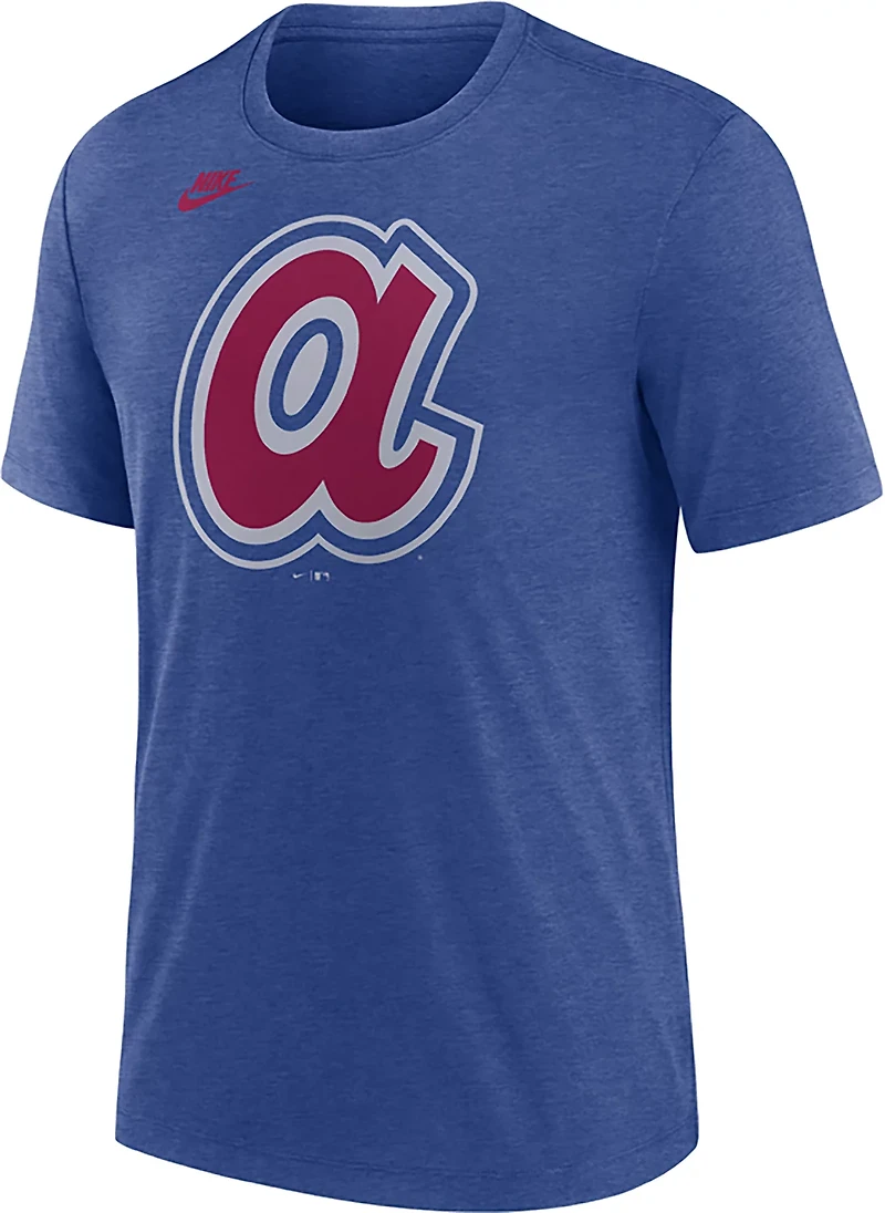 Nike Men's Braves Cooperstown Overlocked Triblend T-shirt