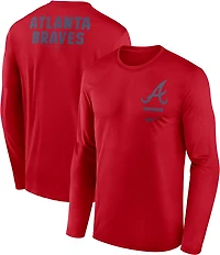 Nike Men's Atlanta Braves Primetime 2 Hit Legend Long Sleeve Graphic T-shirt