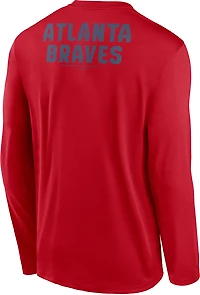 Nike Men's Atlanta Braves Primetime 2 Hit Legend Long Sleeve Graphic T-shirt