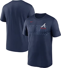Nike Men's Atlanta Braves Primetime Knockout Team Legend Graphic T-shirt