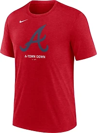 Nike Men's Braves Primetime Quality Start Triblend T-shirt