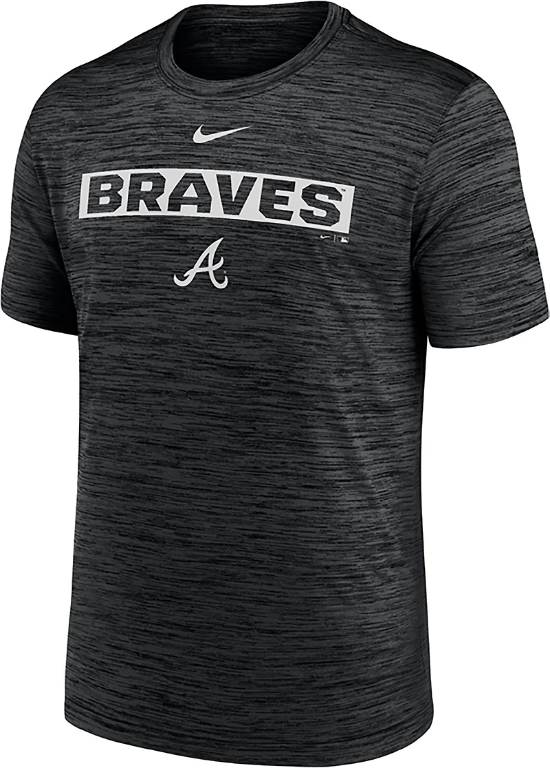 Nike Men's Atlanta Braves Primetime Rewind Velocity Graphic T-shirt