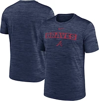 Nike Men's Atlanta Braves Primetime Rewind Velocity Graphic T-shirt