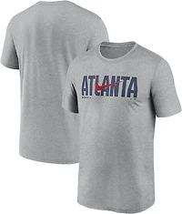 Nike Men's Atlanta Braves Primetime Swoosh Legend Graphic T-shirt