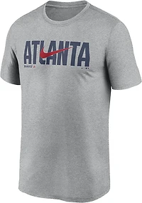 Nike Men's Atlanta Braves Primetime Swoosh Legend Graphic T-shirt