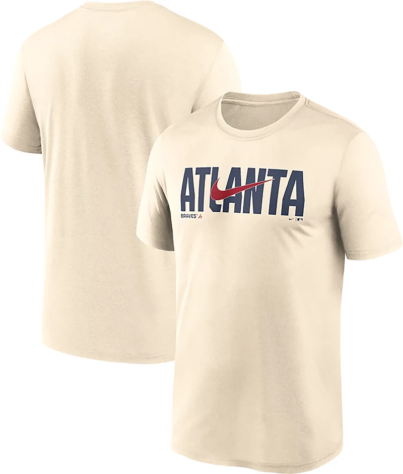 Nike Men's Atlanta Braves Primetime Swoosh Legend Graphic T-shirt
