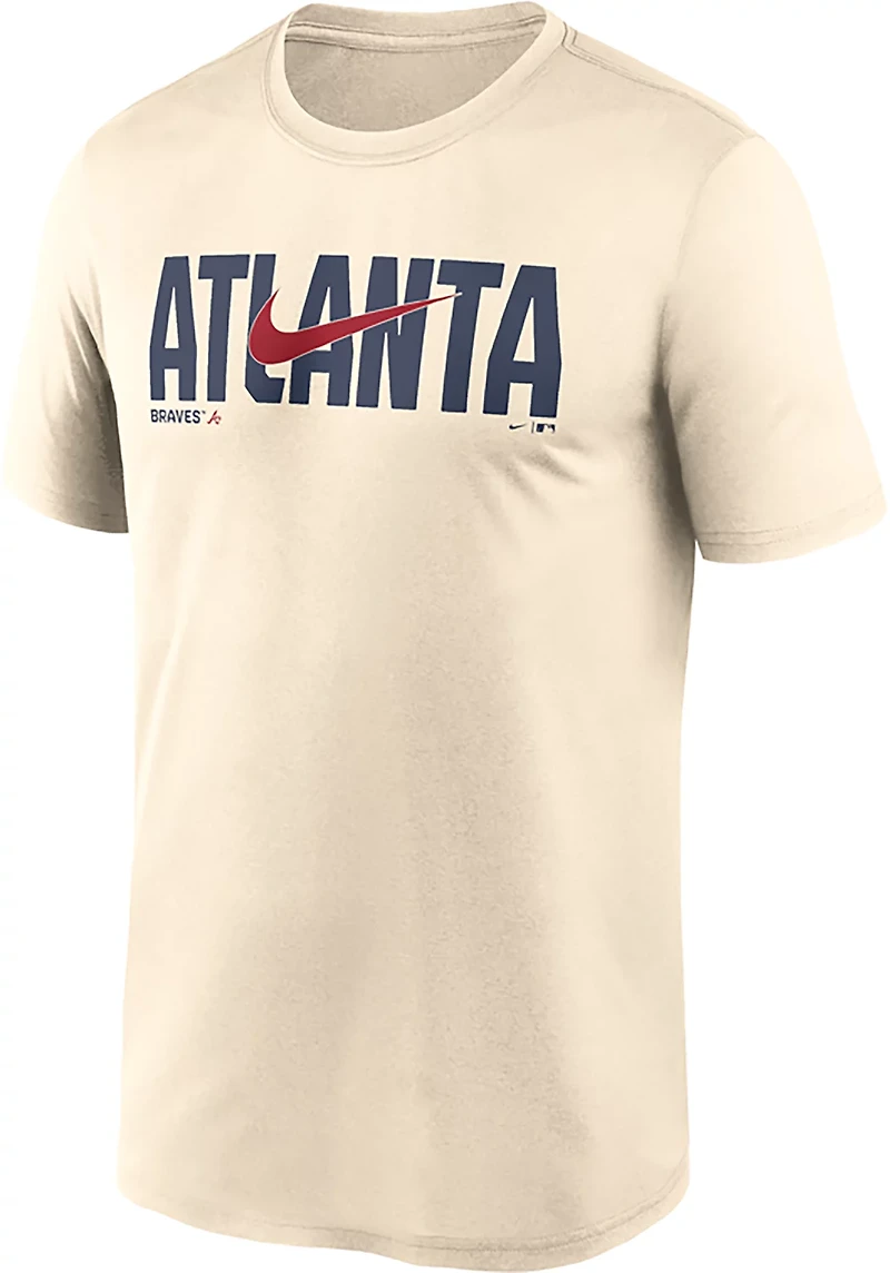 Nike Men's Atlanta Braves Primetime Swoosh Legend Graphic T-shirt