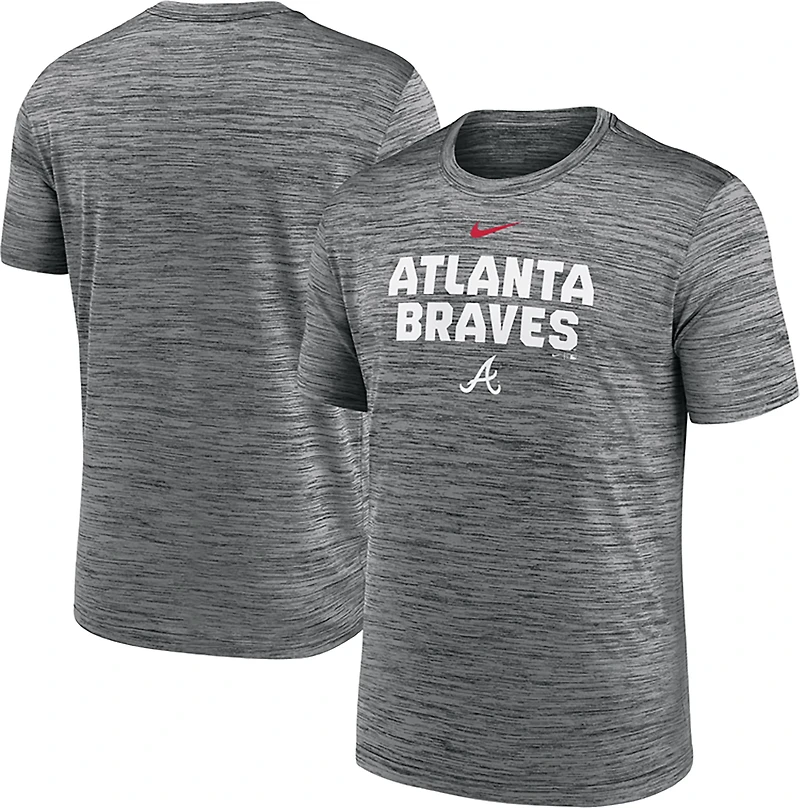 Nike Men's Atlanta Braves Primetime Velocity Graphic T-shirt