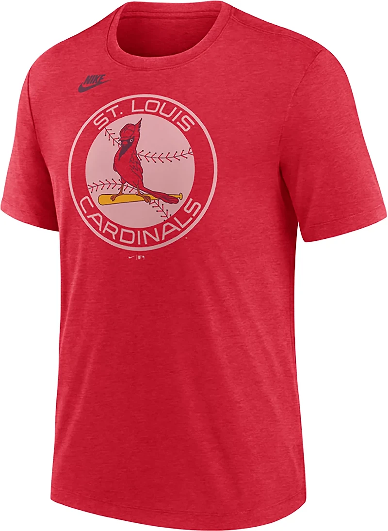 Nike Men's Cardinals Cooperstown Overlocked Triblend T-shirt