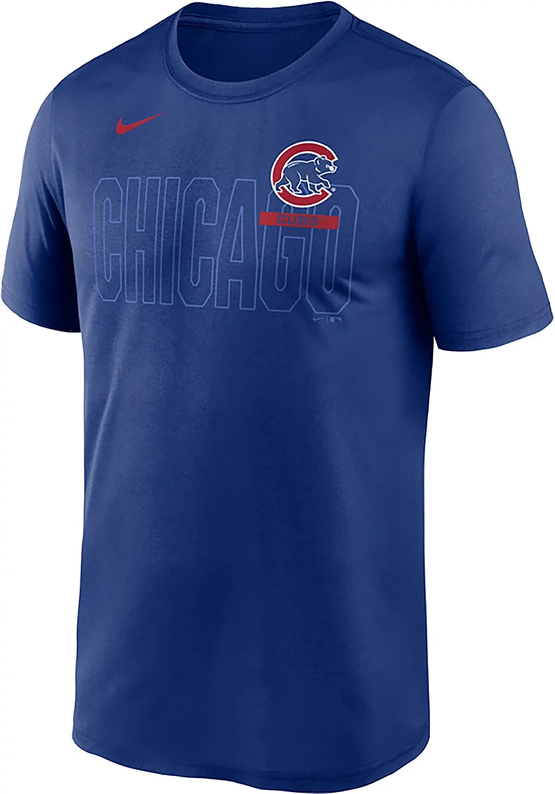 Nike Men's Chicago Cubs Primetime Knockout Team Legend Graphic T-shirt