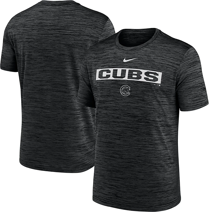 Nike Men's Chicago Cubs Primetime Rewind Velocity Graphic T-shirt
