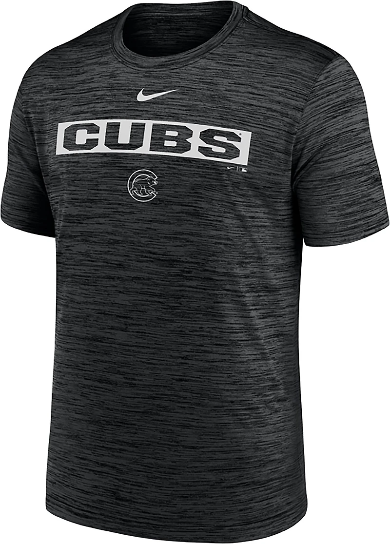 Nike Men's Chicago Cubs Primetime Rewind Velocity Graphic T-shirt