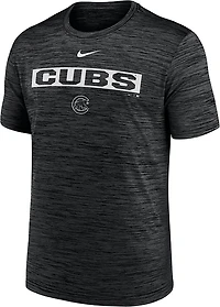 Nike Men's Chicago Cubs Primetime Rewind Velocity Graphic T-shirt