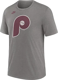 Nike Men's Phillies Cooperstown Overlocked Triblend T-shirt