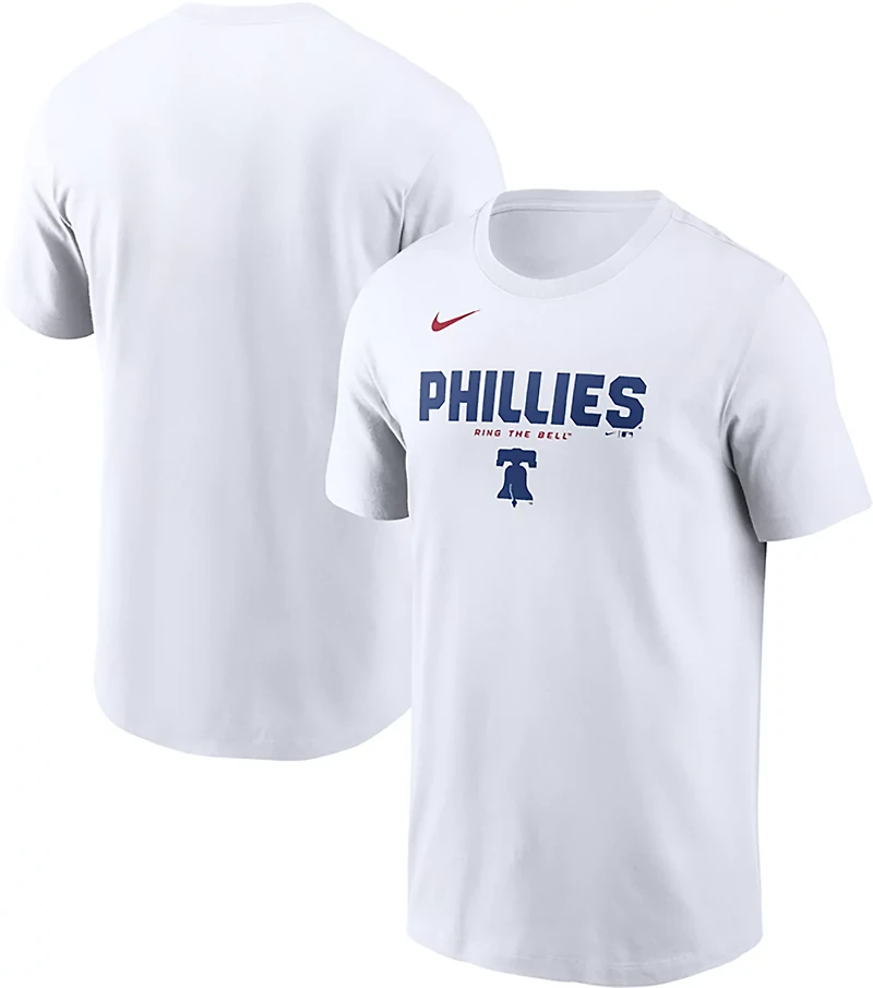Nike Men's Phillies Primetime Bold Cotton T-shirt