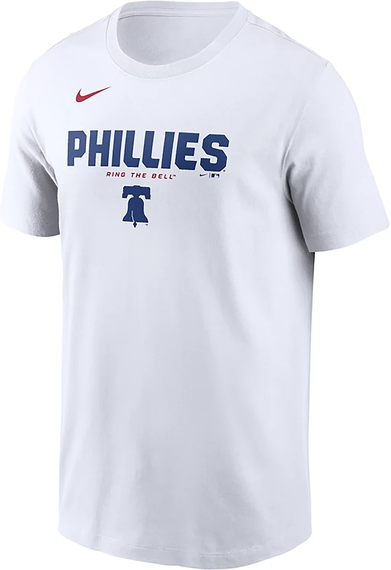 Nike Men's Phillies Primetime Bold Cotton T-shirt