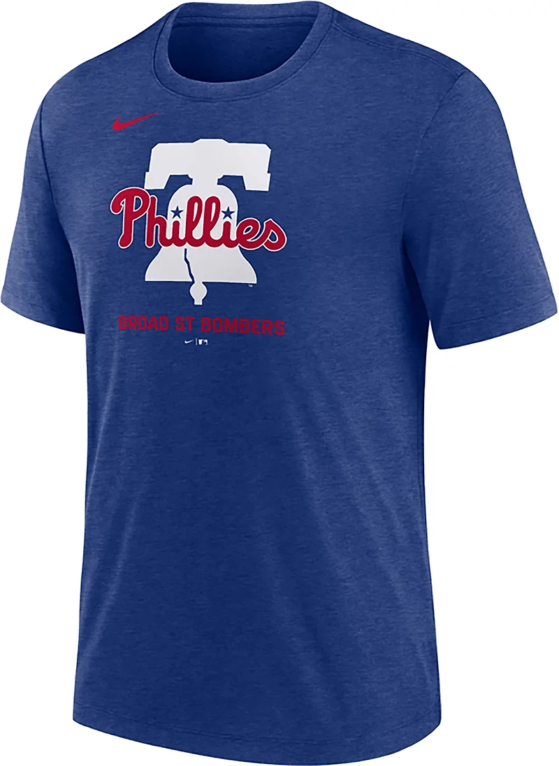 Nike Men's Phillies Primetime Quality Start Triblend T-shirt