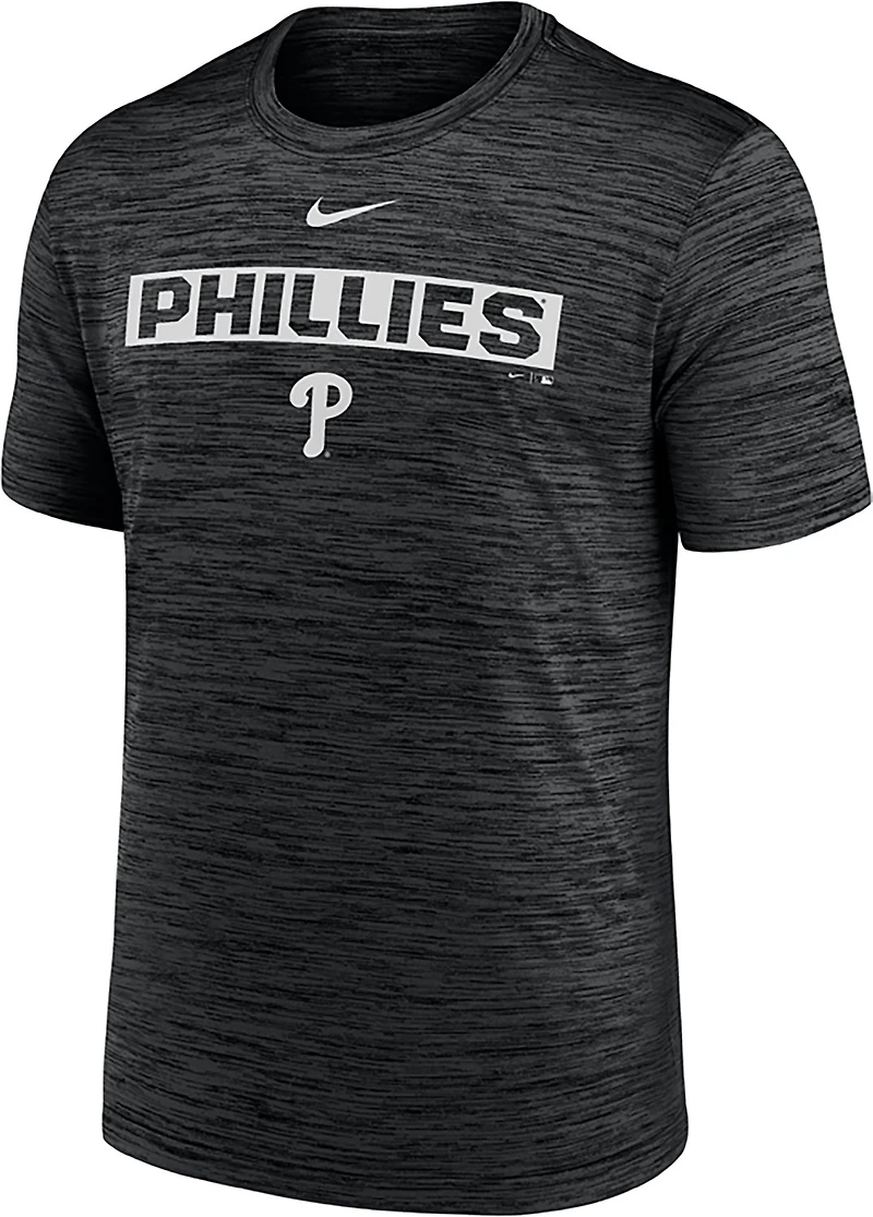 Nike Men's Philadelphia Phillies Primetime Rewind Velocity Graphic T-shirt
