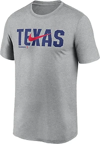 Nike Men's Texas Rangers Primetime Swoosh Legend Graphic T-shirt