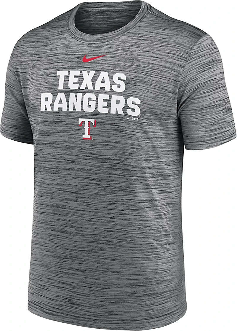Nike Men's Texas Rangers Primetime Velocity Graphic T-shirt